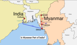 Is Myanmar Part of India?