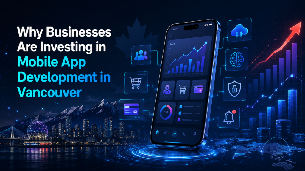 Vancouver is known as a technology hub in Canada. Companies use tools to make the customer experience better and to make work easier. The Vancouver tech scene covers areas such as AI, software, immersive technology and digital services. These areas give ground for companies that want to improve their online presence. Today many customers use phones to find products, talk to businesses, buy items, book services and ask for information. Because of this mobile app development in Vancouver has become a choice for new startups, small shops and big firms. A mobile app lets a company talk directly to customers. It helps with marketing, sales, support, payments, loyalty programs and daily operations. App Scoop helps businesses turn their ideas into reliable digital products by building, designing, linking and adding tech that fits business needs. Why Mobile Applications Should Be a Business Focus Mobile applications are no longer considered just another digital touchpoint. It can become a key element of the customer experience. Customer Expectations Change Modern customers are looking for convenience, speed, and round-the-clock access to digital services. A mobile app can provide a user with instant access to the products/services offered, without the need to search for a website every time. For instance, a retail business can combine product discovery, personalized recommendations, mobile payments, order tracking, and loyalty rewards into one app. Growing Digital Competition The technology scene in Vancouver includes companies specializing in software, artificial intelligence, workflow automation, payment systems, and other digital fields. In this competitive environment, businesses tend to develop technologies that allow them to distinguish themselves from their competitors. An appropriately designed application can allow a business to create a more convenient customer experience and add features unavailable to competitors. Key Reasons Behind Businesses' Investments in Mobile Application Development in Vancouver There are many reasons why businesses opt for mobile apps, but there are some common benefits that usually affect their decision-making process. Enhanced Customer Communication One of the main features of mobile applications is an opportunity for direct contact between a business and a customer. Personalization Personalized content can be delivered depending on the user's interests and actions. In the case of e-commerce businesses, recommendations for certain products can be made depending on the user's actions. Personalization of user experience can make it more interesting and encourage the user to come back to the app. Push Notifications Push notifications let businesses deliver certain information directly to customer's phones. It can be useful when sending information about order status, appointments, new products, limited-time deals, etc. Businesses should use push notifications wisely and focus on valuable information rather than on promotions. Better Brand Awareness The mobile application will ensure that the brand is visible on the user's smartphone. This is because once the application is installed on the phone, there will always be an icon representing the brand. Consistent Mobile Branding Companies have the ability to include their brandings within the interfaces of applications by use of colors, fonts, images, navigation, and interactions. Consistent mobile branding ensures that brand awareness is improved as well as familiarization with the business. Directly Accessed Service A mobile application will enable customers to have fewer steps when accessing services. This is because, instead of using the website and having to navigate through several pages, the user will simply access the application. New Sources of Revenues In addition to the reasons discussed above, the opportunity to develop new revenue streams is another significant factor that drives companies to pursue Mobile App Development in Vancouver. Mobile Shopping Mobile apps allow retailers to reach customers directly by integrating the functions of catalogs, recommendations, shopping cart, payment, and order status. Subscriptions Firms operating in the sphere of digital goods, SaaS solutions, fitness clubs, education, etc., can use subscription models to receive stable revenues. Premium Functionality Companies can offer their applications for free but provide users with the option to purchase additional functionality. It is important to select the most appropriate monetization model based on the specifics of the company’s niche, customers, etc. Customer Retention Improvement Gaining new customers requires a considerable amount of marketing expenses. Thus, customer retention becomes one of the key issues on the way to sustainable development. Loyalty Programs There are possibilities to organize loyalty programs via mobile applications. Clients will be able to check their bonuses, earn points, and have special offers via their phones. Easy Repeat Purchases The application is able to remember relevant customer preferences and details. Thus, repeat purchase will become much easier and quicker. For instance, the food delivery application will keep the history of past orders, preferences of delivery, and the methods of payment. Improved Business Operations Mobile applications are not limited to customer-facing services. Businesses can also develop internal applications to improve operations. Employee Productivity Internal mobile applications can help employees access information, manage tasks, communicate with teams, and update records while working remotely or in the field. Real-Time Information Businesses in industries such as logistics, healthcare, field services, and transportation can use mobile applications to collect and share information in real time. For example, field employees can update job status, upload images, collect customer signatures, and communicate with operations teams from their mobile devices. AI Is Expanding Mobile App Capabilities Artificial intelligence is becoming a significant part of modern application development. Canada's mobile application ecosystem is increasingly influenced by AI-powered features, personalized experiences, predictive analytics, and automation. AI-Powered Recommendations AI can analyze relevant customer behavior to provide personalized product, content, or service recommendations. Intelligent Customer Support AI chatbots and virtual assistants can help answer frequently asked questions, guide users through services, and provide support outside traditional business hours. Automated Business Processes Businesses can integrate AI into applications to automate selected workflows, analyze information, categorize content, and provide intelligent insights. For Vancouver companies competing in technology-focused markets, AI-enabled applications can create opportunities for differentiation when implemented around genuine customer needs. Cloud Technology Supports Scalable Applications Modern mobile applications often depend on cloud-based backend systems for data storage, authentication, analytics, APIs, and other services. Flexible Infrastructure Cloud infrastructure can help businesses scale application resources as user demand changes. This is useful for startups and growing companies that may experience rapid increases in application usage. Easier Integration Cloud services can also connect mobile applications with existing business systems, including CRM platforms, databases, payment services, analytics tools, and enterprise software. This allows businesses to create connected digital ecosystems rather than isolated applications. Security and Privacy Are Increasingly Important Businesses handling customer information need to prioritize application security from the beginning of development. Secure Authentication Applications can implement appropriate authentication mechanisms to protect customer accounts and business information. Data Protection Sensitive information should be protected through appropriate encryption, secure APIs, access controls, and secure development practices. Privacy-Focused Experiences Customers want greater transparency regarding how their information is collected and used. A privacy-focused development strategy can help businesses build trust while meeting applicable requirements. Security is particularly important for applications used in financial services, healthcare, e-commerce, and other industries that handle sensitive information. Mobile Apps Help Businesses Collect Valuable Insights Another important benefit of Mobile App Development in Vancouver is access to application analytics. Businesses can use analytics to understand how customers interact with their products and services. Track Customer Behavior Relevant metrics can include application usage, feature engagement, conversions, retention, and customer journeys. These insights can reveal which parts of an application are performing well and where users may be experiencing difficulties. Improve Business Decisions Data can help businesses make informed decisions about product development, marketing campaigns, customer experience, and feature priorities. Instead of relying entirely on assumptions, companies can use actual application behavior to guide future improvements. Mobile App Development Supports Omnichannel Experiences Customers rarely interact with businesses through only one channel. They may discover a company through search, visit its website, interact through social media, and eventually use its mobile application. Connecting Digital Channels A mobile application can become part of a broader omnichannel strategy. Customer accounts, preferences, orders, loyalty information, and support interactions can be connected across appropriate platforms. Creating Consistent Experiences When digital channels work together, customers can move between them more easily. This can improve convenience and create a more consistent relationship with the brand. Why Vancouver Is Attractive for Mobile Technology Projects Businesses considering Mobile App Development in Vancouver can benefit from the city's broader technology environment. Vancouver has a significant software and technology presence, with companies working across areas including AI, SaaS, gaming, clean technology, and digital platforms. The city also has a developed ecosystem of app development companies. Current industry listings show Vancouver providers working across native iOS and Android development, cross-platform applications, AI, custom software, and other digital services. This gives businesses access to different development approaches depending on their product requirements, budget, target market, and technical needs. What Businesses Should Consider Before Building an App Although mobile applications can provide significant opportunities, businesses should not develop an app simply because competitors have one. Identify a Real Customer Problem The application should solve a specific problem or provide a meaningful improvement over existing alternatives. Define the Target Audience Understanding who will use the application helps businesses make better decisions about functionality, design, technology, and marketing. Prioritize Features Businesses should identify essential features for the initial release rather than trying to build everything at once. A focused MVP can help validate the product before significant resources are invested in advanced functionality. Plan for Maintenance Mobile applications require ongoing maintenance, security updates, performance improvements, and feature development. Businesses should consider these long-term requirements when planning their initial project. How Much Does Mobile App Development in Vancouver Cost? The cost of developing a mobile application varies significantly depending on its complexity and requirements. Industry sources show wide ranges for Vancouver and Canadian projects, reflecting differences in features, development teams, integrations, and project scope. Application Complexity A simple application with basic functionality will generally require fewer resources than an enterprise application with complex backend systems, real-time communication, payments, AI, and multiple integrations. Features and Integrations Advanced features such as location services, chat, video, payment processing, analytics, AI, and third-party integrations can increase development requirements. UI/UX Design Highly customized interfaces can require additional research, design, prototyping, and development effort. Development and Maintenance Businesses should consider not only the initial development cost but also testing, deployment, hosting, security, updates, and long-term maintenance. The best approach is to define the product scope clearly and obtain a project estimate based on actual requirements rather than relying on a generic price. How App Scoop Can Help Companies in Mobile Application Development Selecting the right development agency may influence the success of the mobile application greatly. App Scoop offers Mobile App Development in Vancouver solutions concerning mobile application development, UI/UX design, backend development, AI implementation, testing, and custom software development. Understanding of the business case precedes technology and feature selection to build applications that will satisfy customers' needs and contribute to business goals. Nowadays, the industry portfolio of App Scoop is represented by mobile application development together with AI, custom software, web development, and blockchain services, having experience in various industries. From Concept to Deployment The process of mobile application development can be arranged to cover discovery, requirements planning, wireframing, UI/UX design, development, API implementation, testing, deployment, and post-deployment support. Future-Oriented Building Scaling of mobile app should be taken into account from the very start to simplify further implementation of new features, increase user base, integration of systems, etc. Future of Mobile App Development in Vancouver The future of Mobile App Development in Vancouver will probably depend on AI, cloud computing, immersive technologies, connected devices, advanced analytics and personalized digital experiences. Technology work around AI and immersive technologies is obvious, in Vancouver and Canadian Mobile App Development trends focus on AI apps, 5G experiences, cross‑platform work, connected devices and stronger privacy. Companies that have planned their Mobile App Development strategy well can use these technologies to make customer experience and help the business run more smoothly. It is not necessary for companies to use every technology mentioned. Choosing the technology depends on the audience, industry, budget and company goals. Conclusion Firms are adopting Mobile App Development in Vancouver because it lets them talk to customers directly, boost brand visibility, create income streams, keep customers improving operations and collect key business data. Because Vancouver's lively tech community meets shifting customer needs many firms get a chance to try ways to connect with customers and run their business. Smart apps, AI, cloud, analytics, security, mobile commerce and integration let apps shine more than ever. The real challenge is to build an app that answers customer needs not just to chase tech trends. Careful planning, design, coding, security, testing, analytics and upkeep turn the app into an asset, for your business. App Scoop helps firms by giving expert Mobile App Development services and tech solutions.