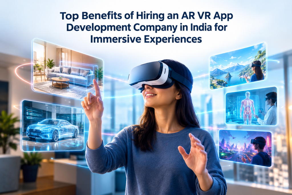 AR VR App Development Company in India